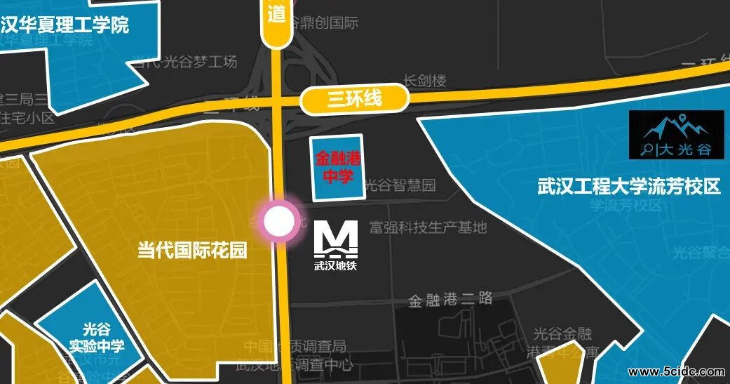 光谷金融港中学,光谷金融港学校效果图 光谷金融港中学,光谷金融港学校效果图